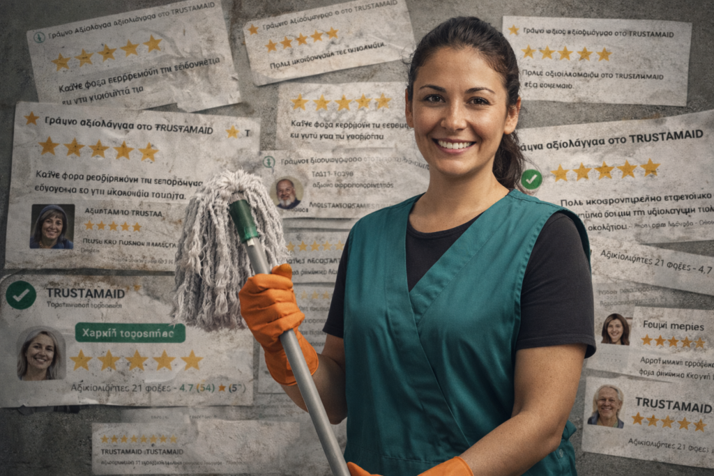 Καθαρίστρια για το Σπίτι με υψηλές αξιολογήσεις στο TRUSTAMAID